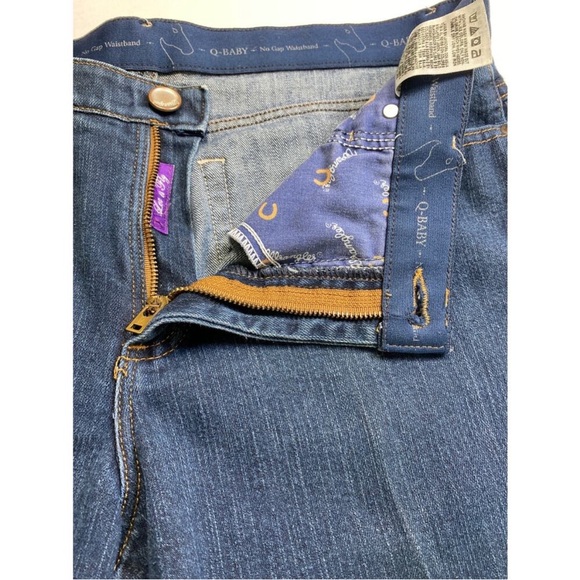 Wrangler Q-Baby Ultimate Riding Bootcut Jeans Womens Sz 15/16 × 34 No Gap Waist - Picture 7 of 12
